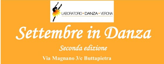 Pieghevole Settembre in Danza titolo