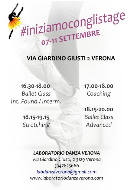 iniziamoconglistage Ballet class